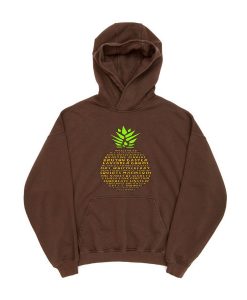 The Many Names of Gus Psych Brown Hoodie