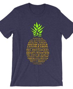 The Many Names of Gus Psych Purple T shirts