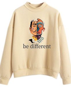 Be different Cream Sweatshirts