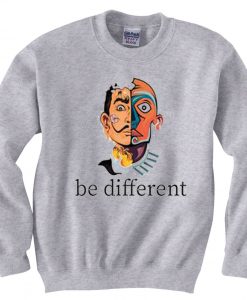 Be different Grey Sweatshirts