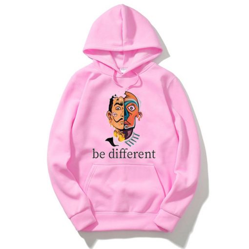 Be different Pink Hoodie