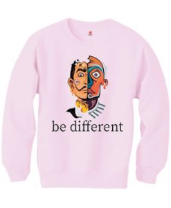 Be different Pink Sweatshirts