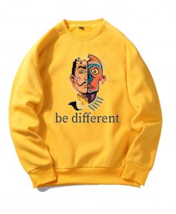 Be different Yellow Sweatshirts