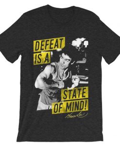 Bruce Lee Mind State Grey Asphalt T shirts