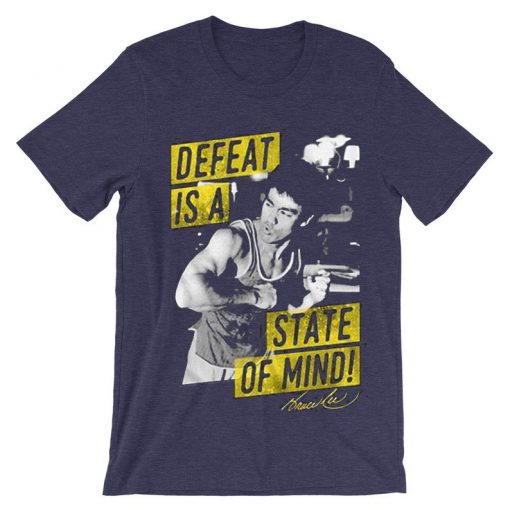 Bruce Lee Mind State Purple T shirts