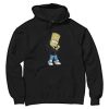 Designer Bart Simpson Black Hoodie