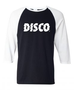 Disco Black White RaglanT shirts
