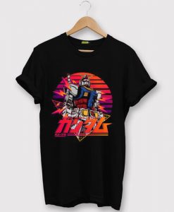 Mobile Suit Gundam Black T shirts