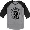 Rocket Raccoon Trash Panda Grey Black Raglan T shirts