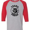 Rocket Raccoon Trash Panda Grey Red Raglan T shirts