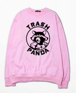 Rocket Raccoon Trash Panda Pink Sweatshirts