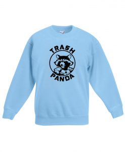 Rocket Raccoon Trash PandaBlue Sky Sweatshirts
