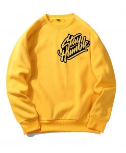 Stay Humblee Yellow Sweatshirts