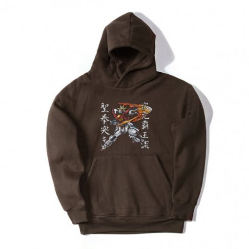 Try Burning Brown Hoodie