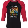 Voltron Force Black Red Raglan T-Shirt