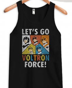Voltron Force Black Tank Top