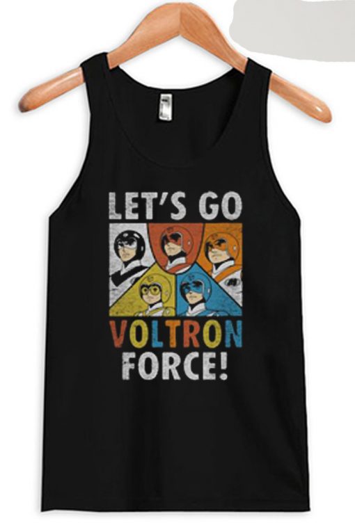 Voltron Force Black Tank Top
