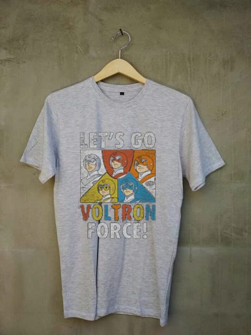 Voltron Force Grey T-Shirt