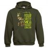 Your Safety Is My Primary Concern Orisa Overwatch Green Army Hoodie