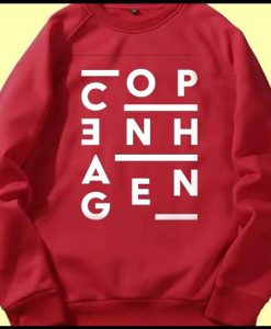 Copenhagen Red Sweatshirts