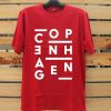 Copenhagen Red T shirts