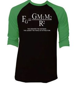 Geek Black Green Raglan T shirts
