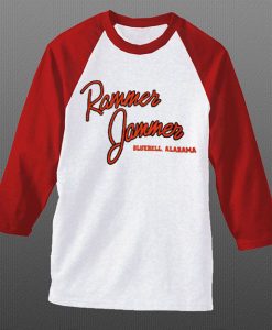 Hart of Dixie Rammer Jammer White Red Raglan T shirts