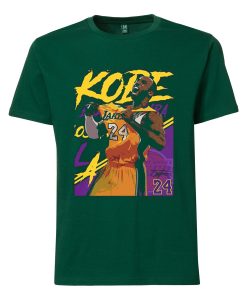 Kobe Bryant 24 Lakers Maroon T-Shirt