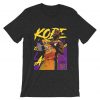 Kobe Bryant 24 Lakers Maroon Grey Asphat T-Shirt