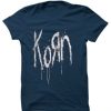 Korn Still A Freak Blue Navy T shirts