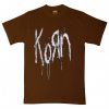 Korn Still A Freak Brown T shirts
