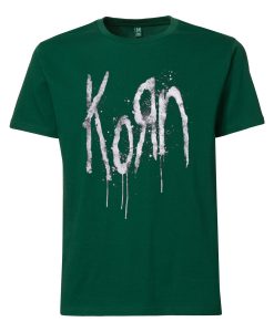 Korn Still A Freak Green T shirts