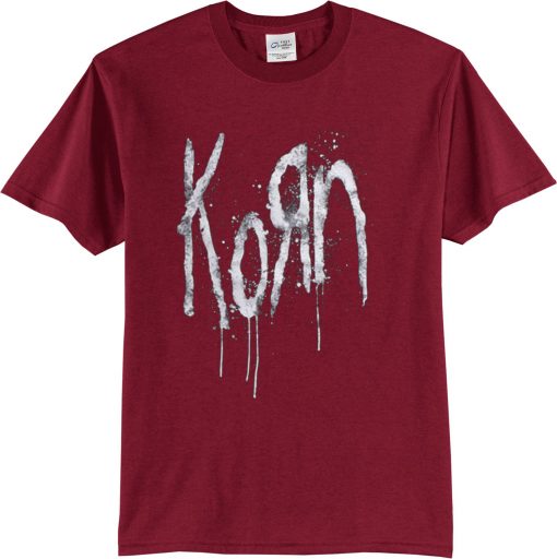 Korn Still A Freak maroon T-Shirt