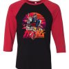Mobile Suit Gundam Black Red Ragan T shirts