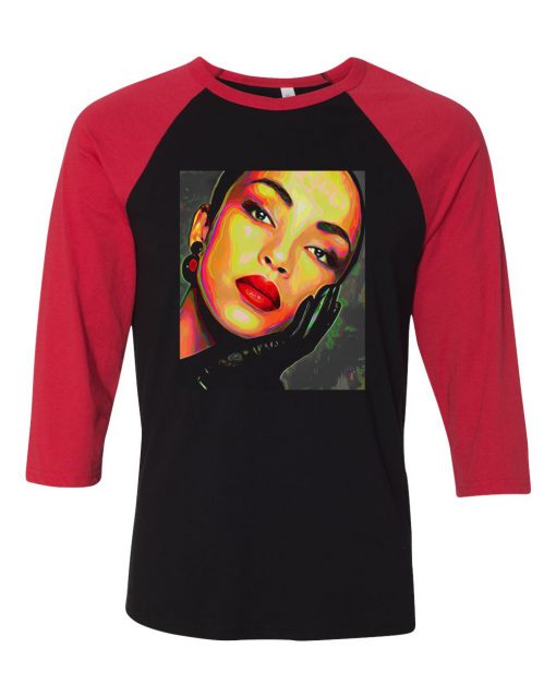 Sade 4 ByronFfli Wlker Black Red Raglan T shirts