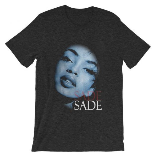 Sade Women And Men Grey Asphat T Shirt