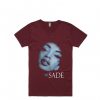 Sade Women And Men Maroon T Shirt