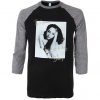 Supreme Sade Black Grey Raglan T shirts