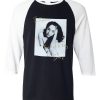 Supreme Sade Black Whhite Raglan T shirts