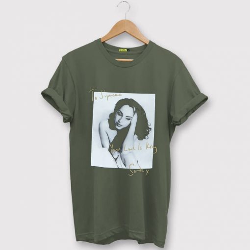 Supreme Sade Green Army Tees