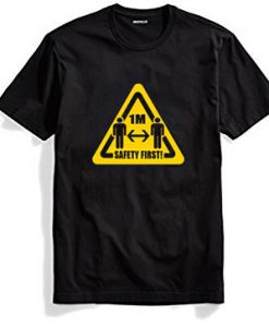1 M Saferty First Black T shirts