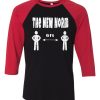 The New Normal 6 Feet Black Red Raglan T shirts