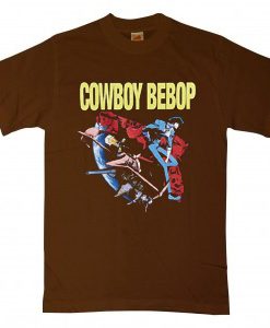 Cowboy Bebop Brown T shirts