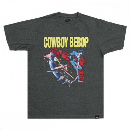 Cowboy Bebop Grey Asphlat T shirts