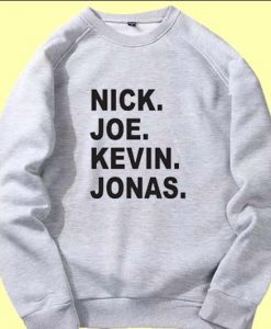 JOBROS Nick Joe Kevin Grey Sweatshirts