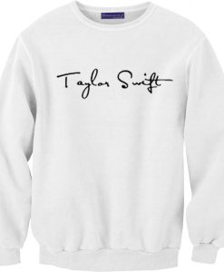 Taylor Swift White Sweatshirts