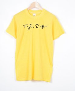 Taylor Swift Yellow T shirts