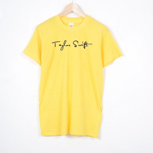 Taylor Swift Yellow T shirts