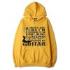 t Might Look Like I'm Listening to You Yellow Hoodie