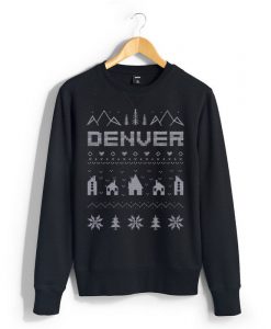 Denver Colorado Ugly Christmas Sweatshirt